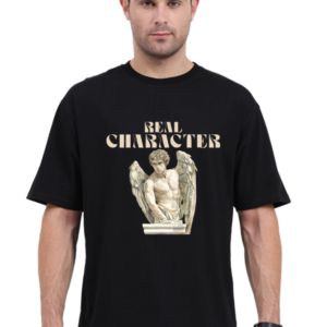 REAL CHARACTER🗿PREMIUM TEE