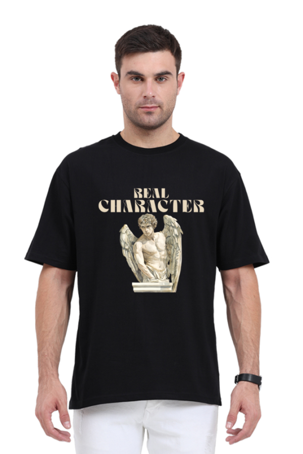 REAL CHARACTER🗿PREMIUM TEE